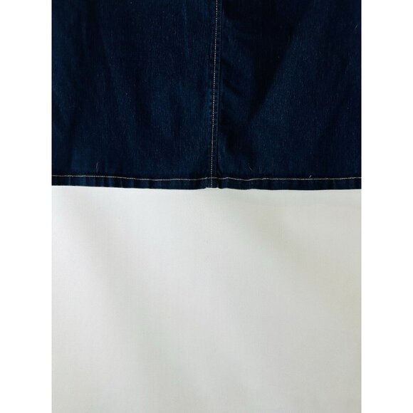 Vintage Y2K L.E.I Lace Up Mini Denim Jean Skirt Hip Hop - Picture 5 of 7